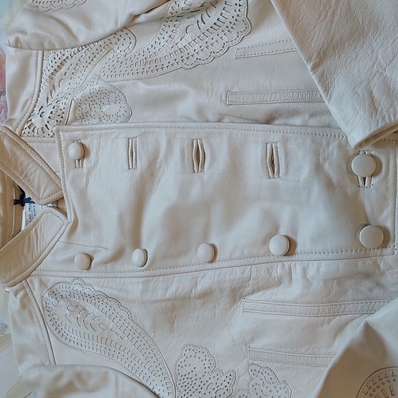 BNWT! ZARA Limited Edition genuine Leather Jacket - Picture 10 of 11